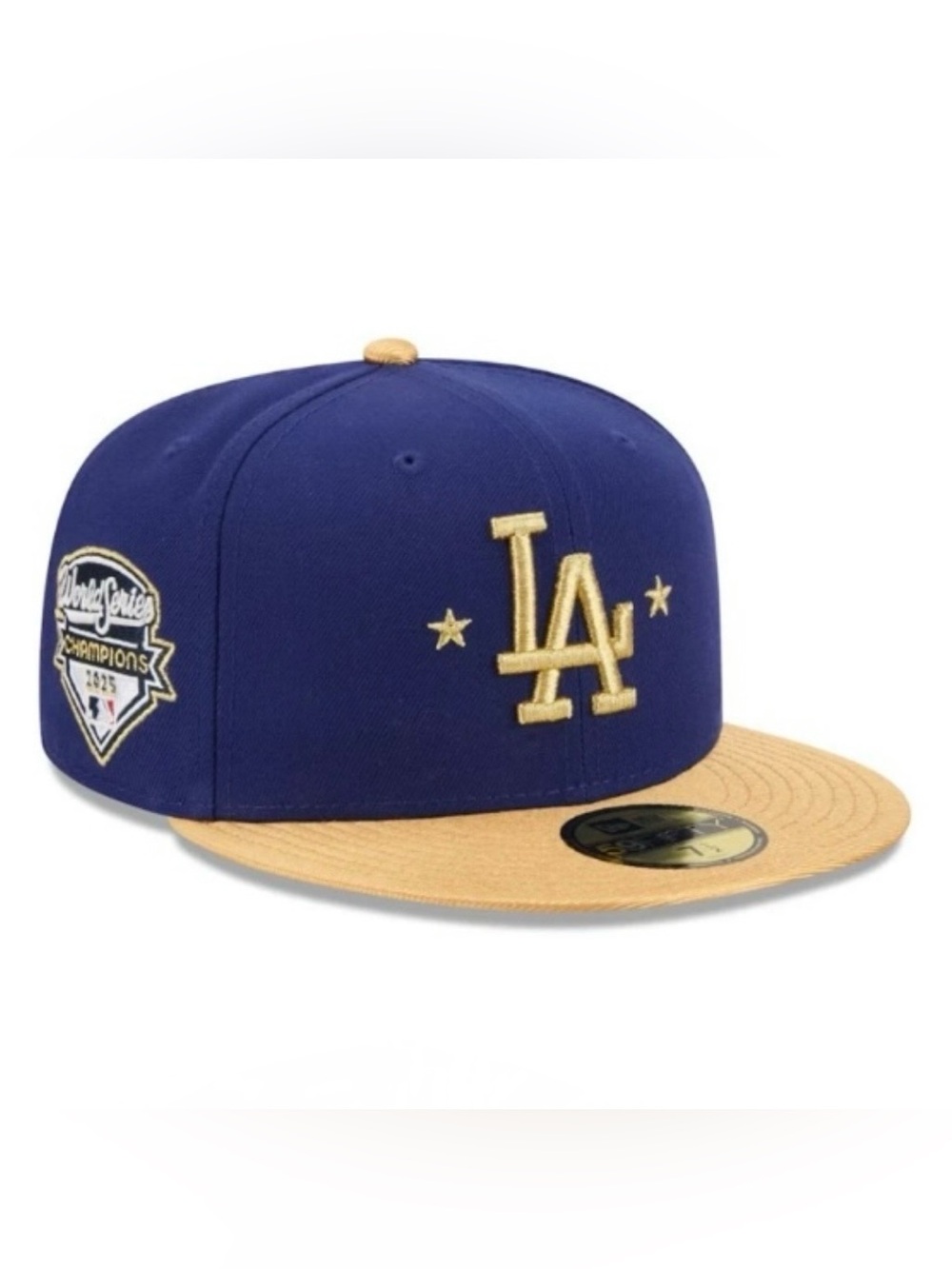 NEW ERA - MLB Baseball Hat - Los Angeles Dodgers Gold 59FIFTY Fitted Cap -